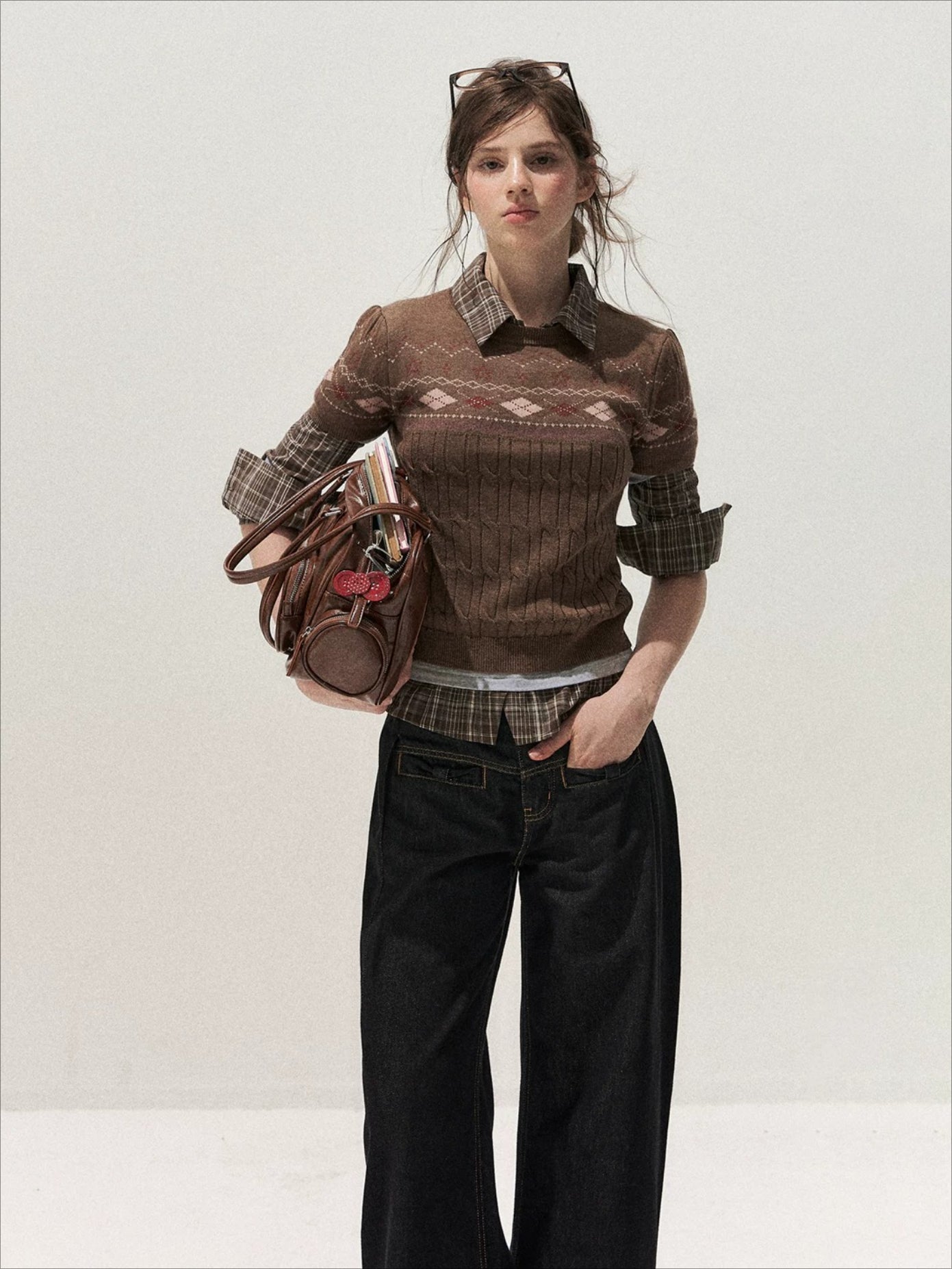 Fair Isle Knit Sweater