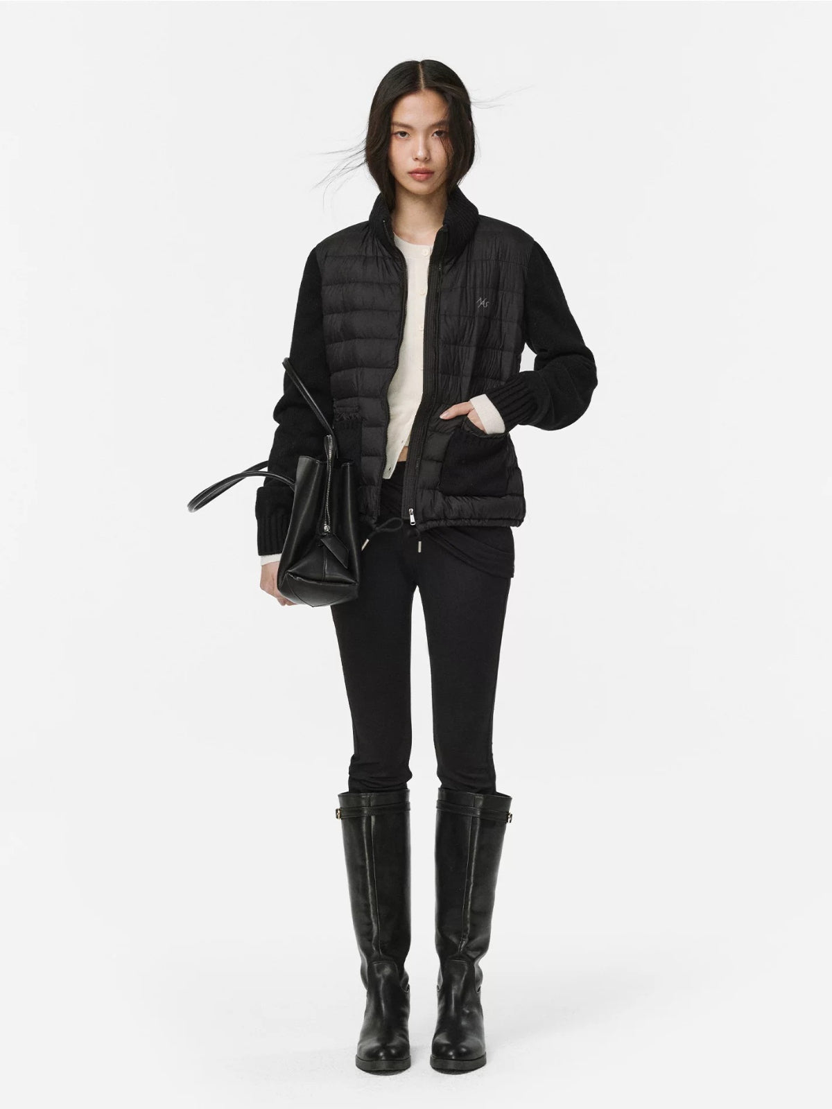 Tacha Goose Down Quilted Jacket