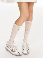 MeowMeow Cat Paw Mid-Calf Socks
