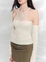 Mesh Layered Top