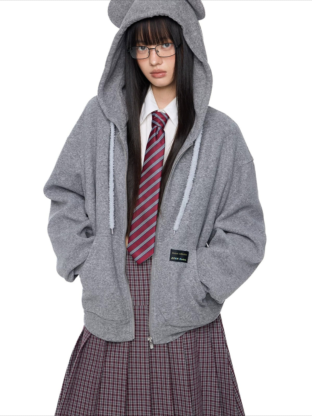 Bear Ear Hoodie Jacket
