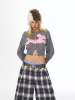 Puppy Knit Cardigan
