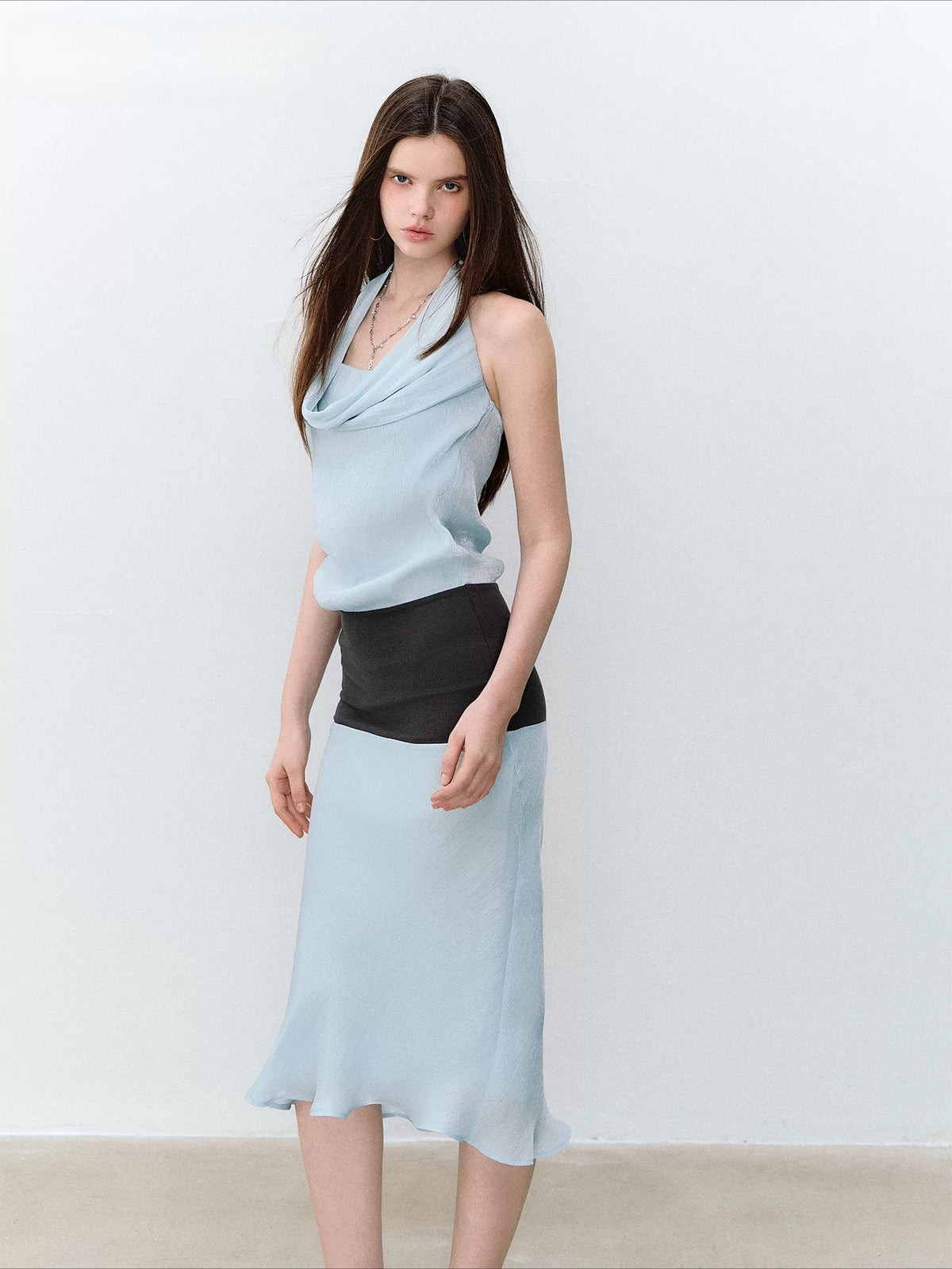 Mermaid Halter Fishtail Dress