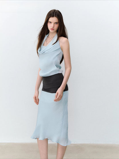 Mermaid Halter Fishtail Dress