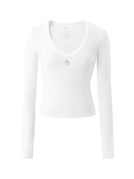 V-Neck Slim Fit Basic T-Shirt
