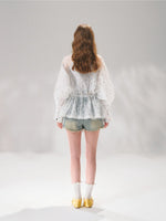 Floral Batwing Cover-up