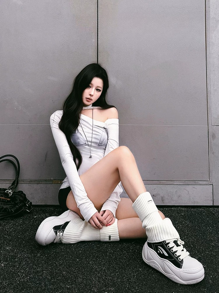 Wave Platform Sneakers