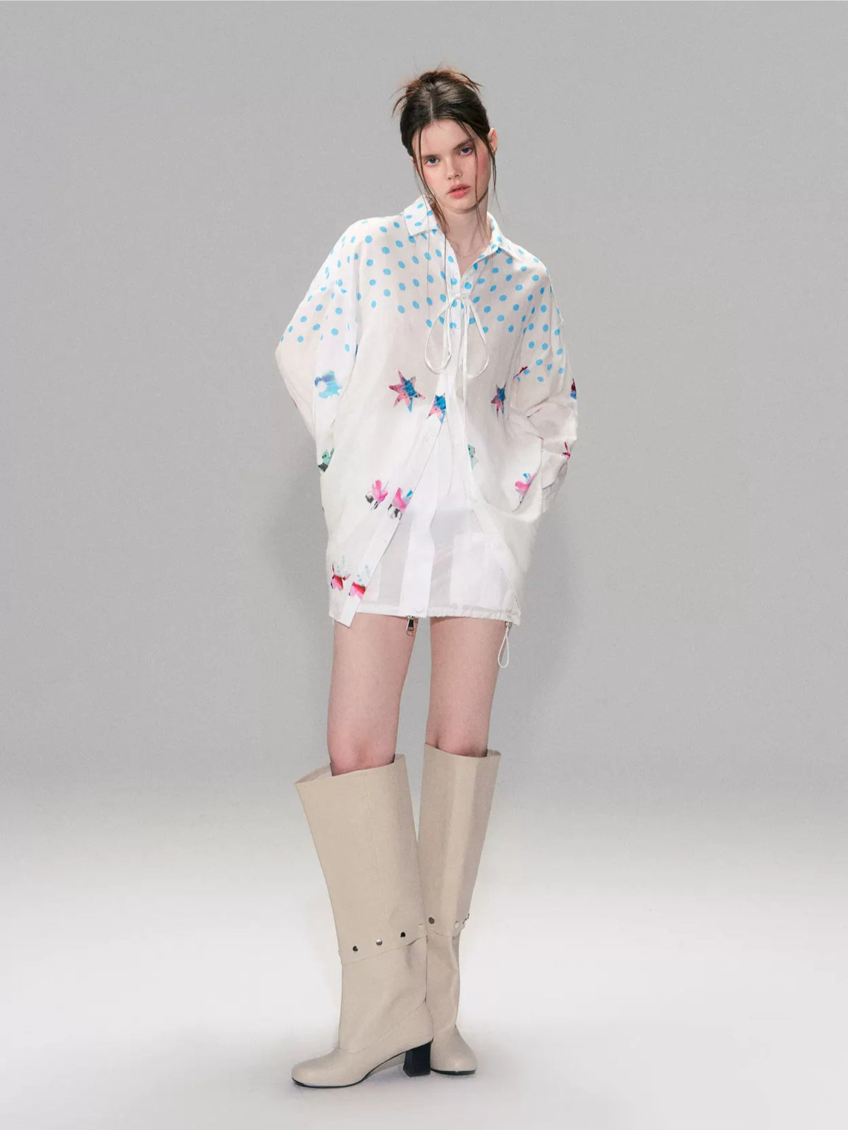 Polka Dot Shirt Set