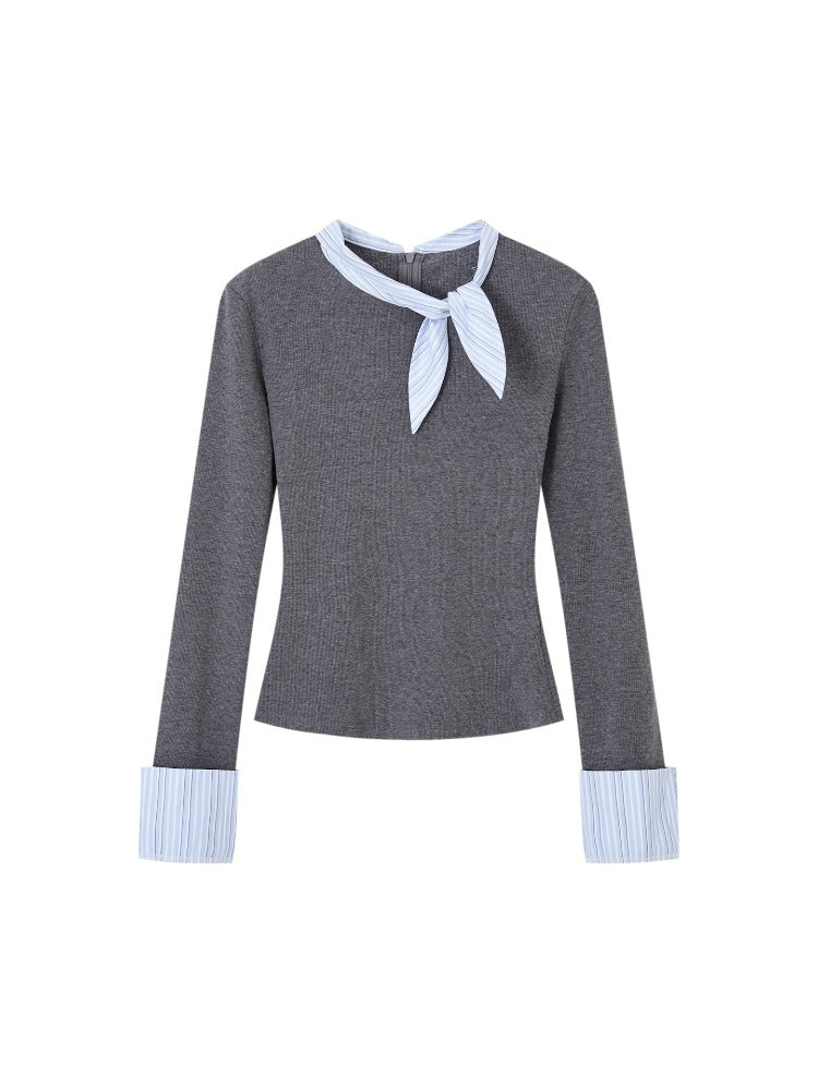 Bow-tie Slim Fit Base Shirt