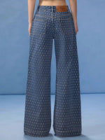 Blue Polka Dot Jeans