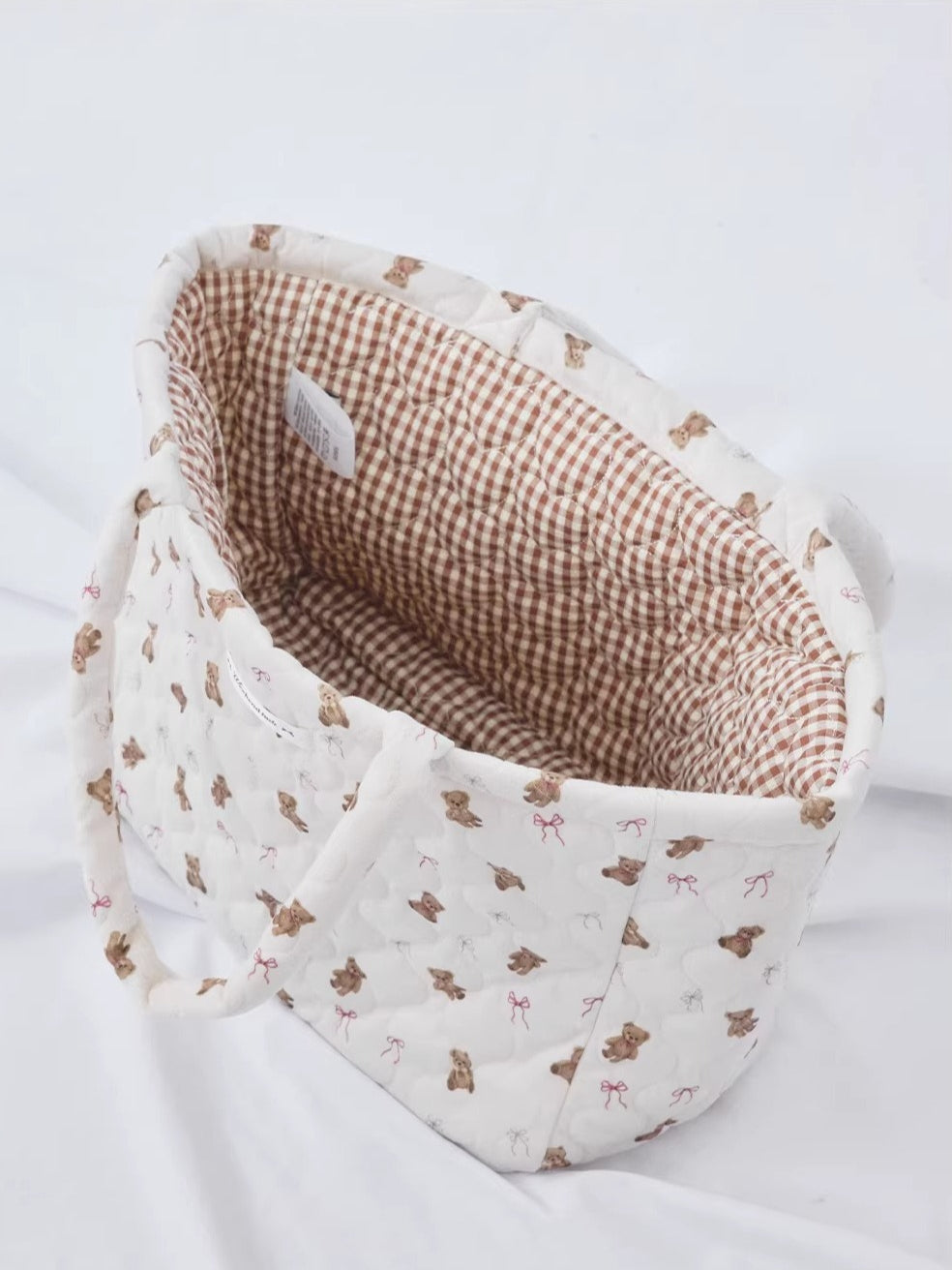 Bear Print Tote Bag