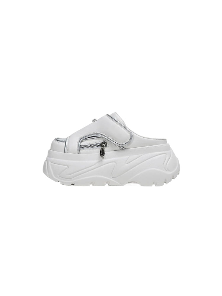 Platform Mule Sandals