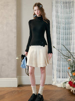 Galaxy Classic Wool Pleated Skirt Set