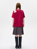 Short Sleeve Fashion Casual Solid Color Round Neck T-shirt