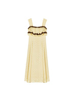 Polka Lace Strap Dress