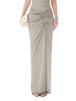 Romantic Ruched Fishtail Skirt