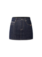 Retro Selvedge Denim Skirt