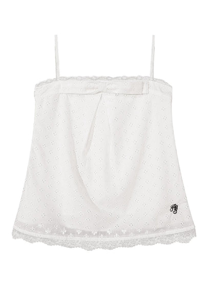 Lace Bow Cami Top