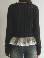 Lace Knit Cardigan