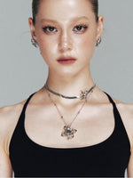 Seashell Star Snake Chain Choker