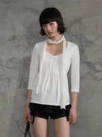Lace V-Neck Top