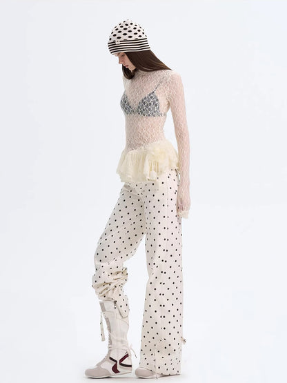 Lace Long Sleeve Base Top