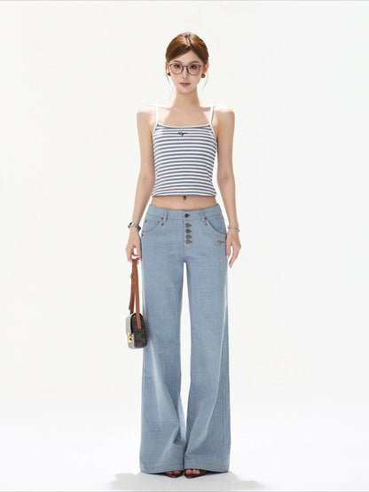 Striped Halter Top