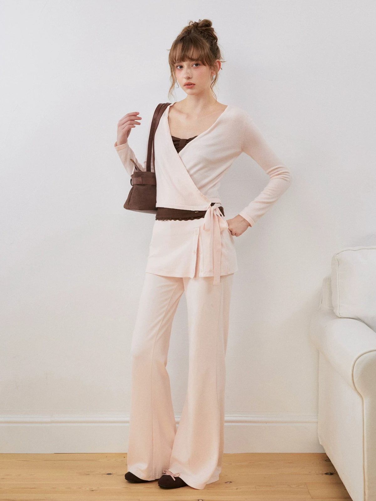 Split Flare Lounge Pants