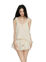 Lace Cami Top & Skort Set