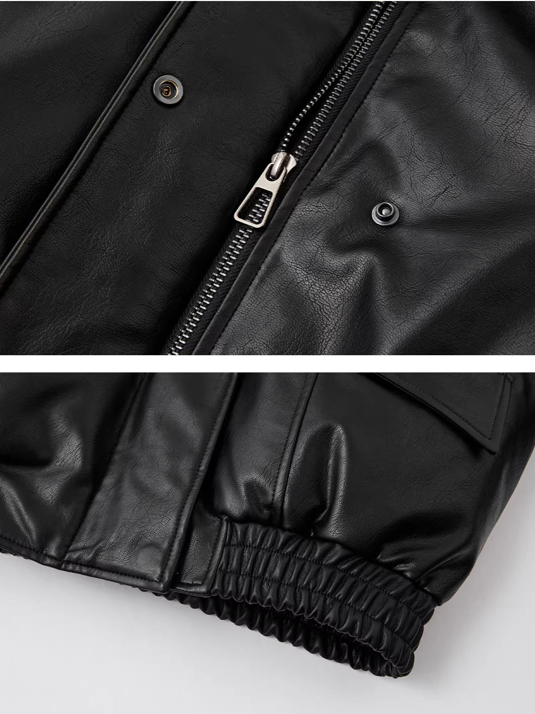 Black Detachable Fur Collar Down Jacket