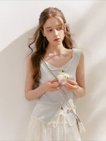 Lyocell Lace Vest