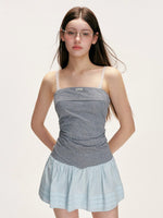 Plaid Bubble Skirt