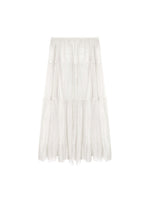 Pearl Texture Tiered Skirt