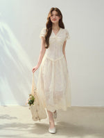 Sunlight Lace A-line Dress