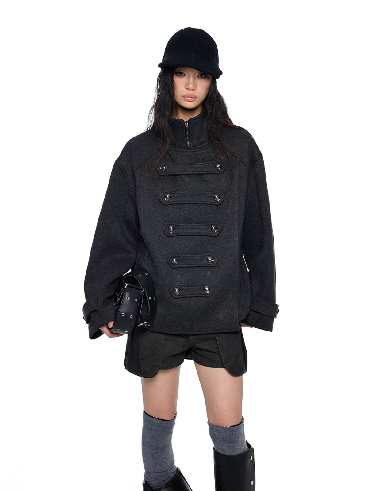 Oversized Wool Double Sided Coat