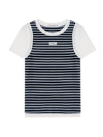 Contrast Stripe Tee