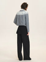 Fair Isle Cardigan & Sweater Set