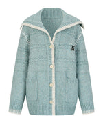 VIAPITTI Wool Blend Cardigan