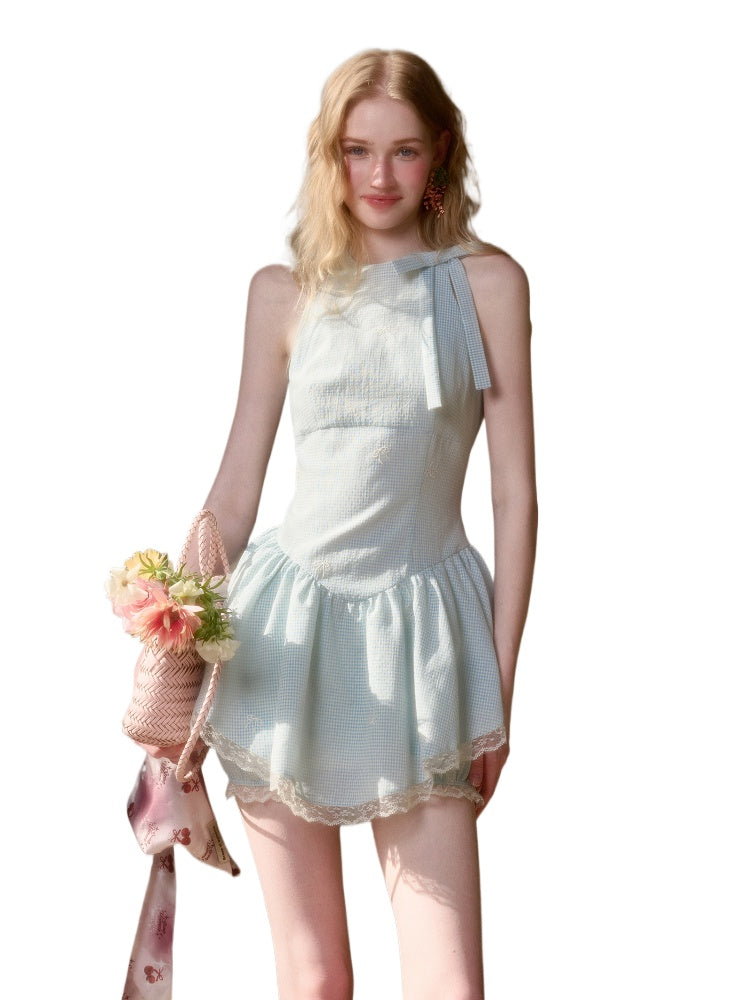 Summer Cool Sea Salt Blue Dress