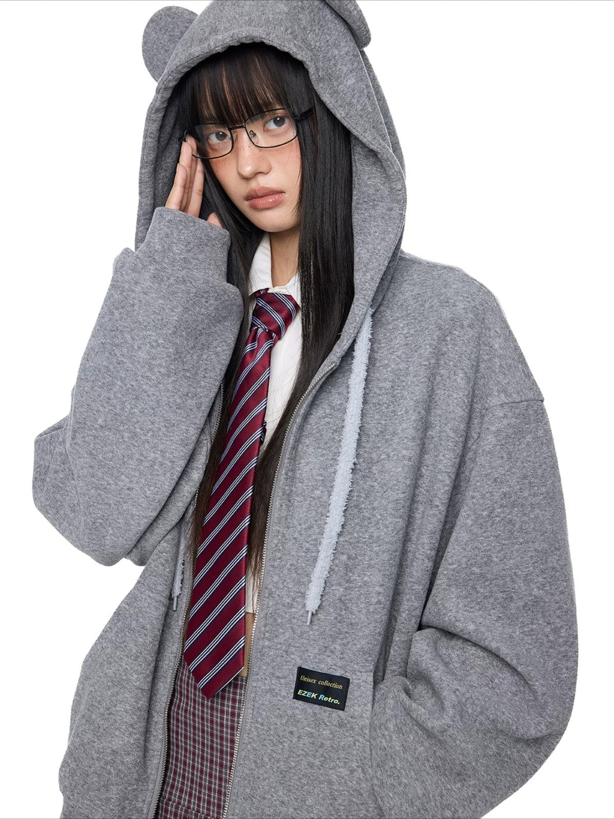 Bear Ear Hoodie Jacket