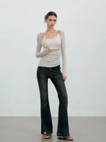 Ruched Halter Top