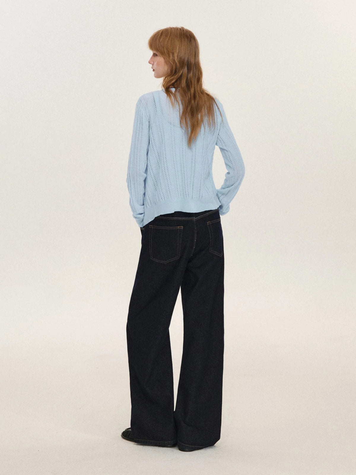 Vintage Contrast Stitch Jeans