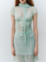 Blurred Romance Chiffon Set