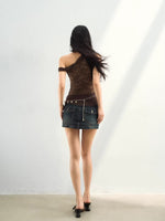 Asymmetric Lace Top