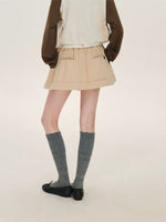 Cotton A-Line Skort
