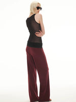 Sheer Wool Knit Tank