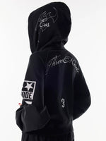 Letter Hooded Sweatshirt