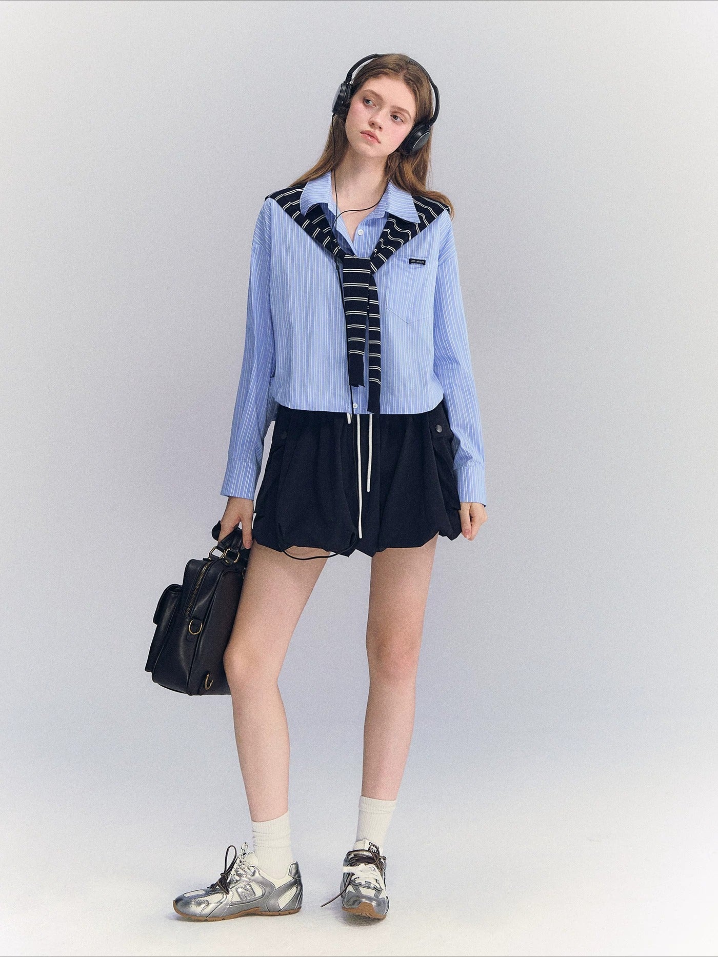 Pocket Bubble Skort