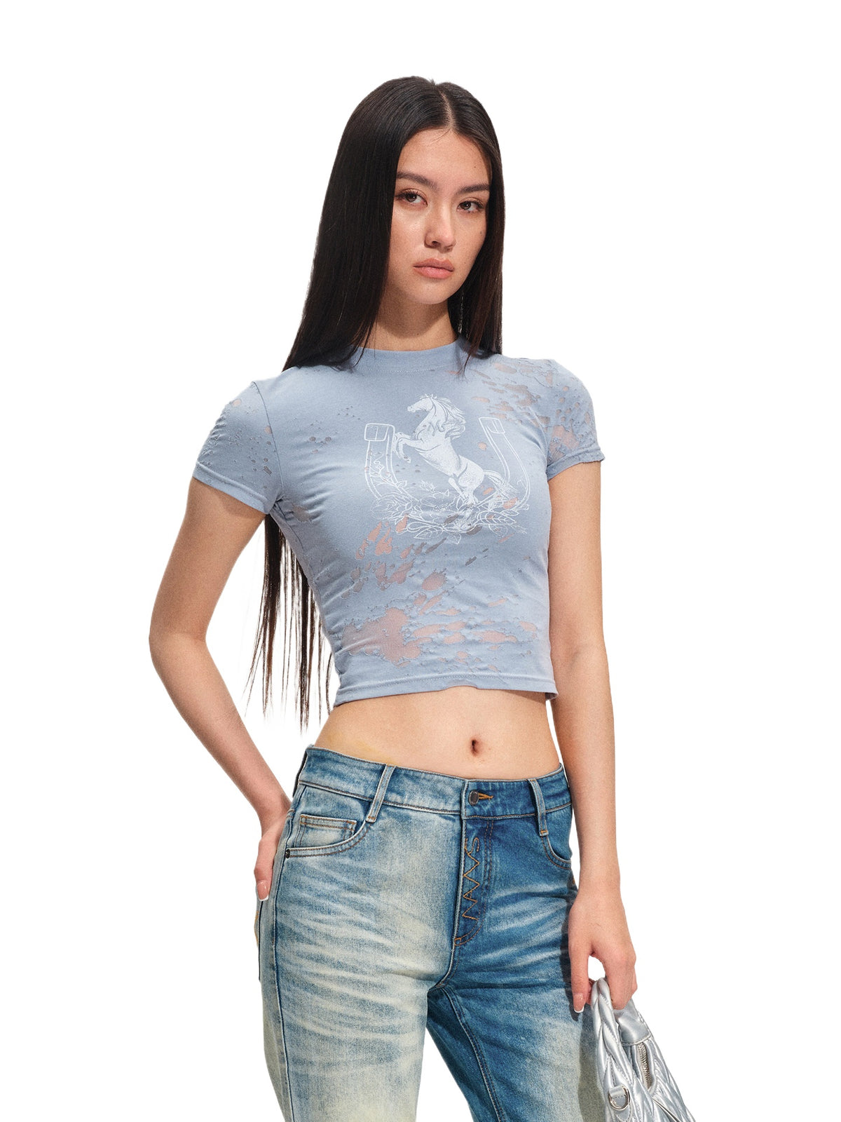Equestrian Burnout Tee