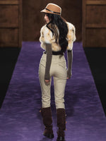 Double-Waist Stretch Skinny Jeans